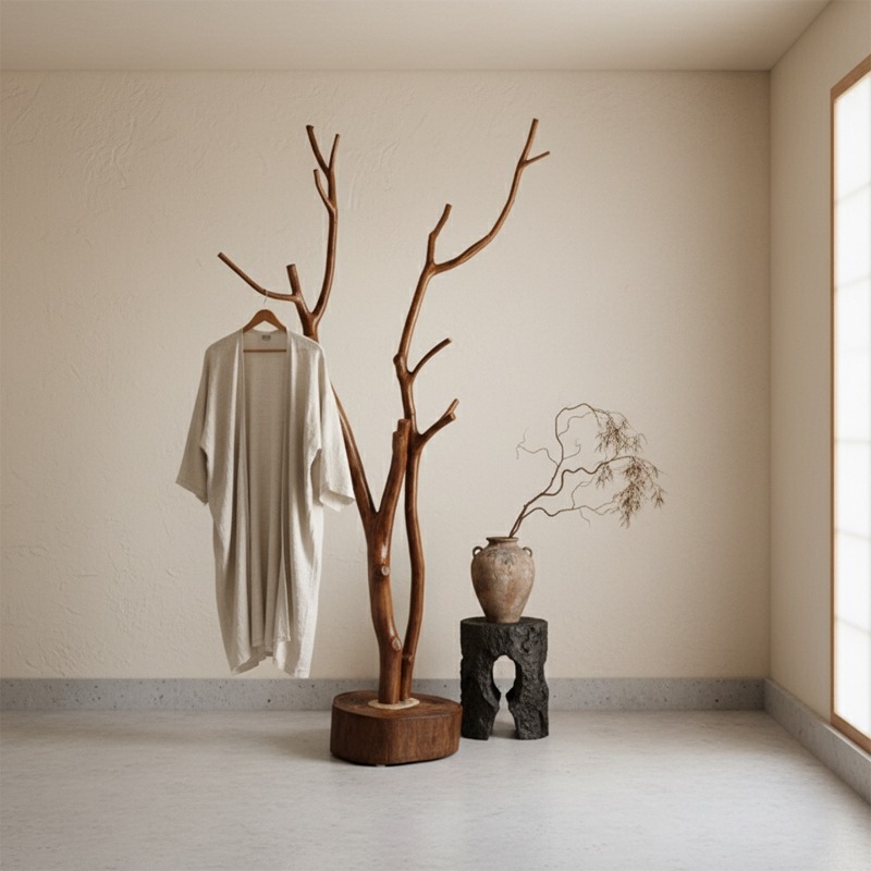 Interior Design Living Room Ideas - Retro Idea Bedroom Home Coat Rack