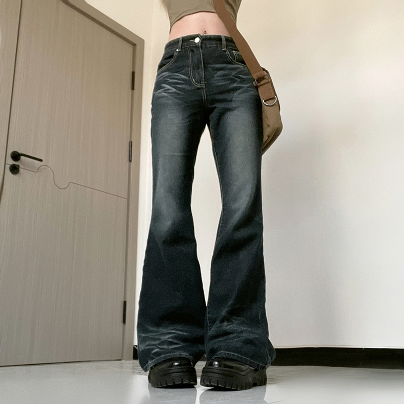 Y2K Bell Bottom Jeans for Wome - Linen Roller Blind 리뷰 및 가격