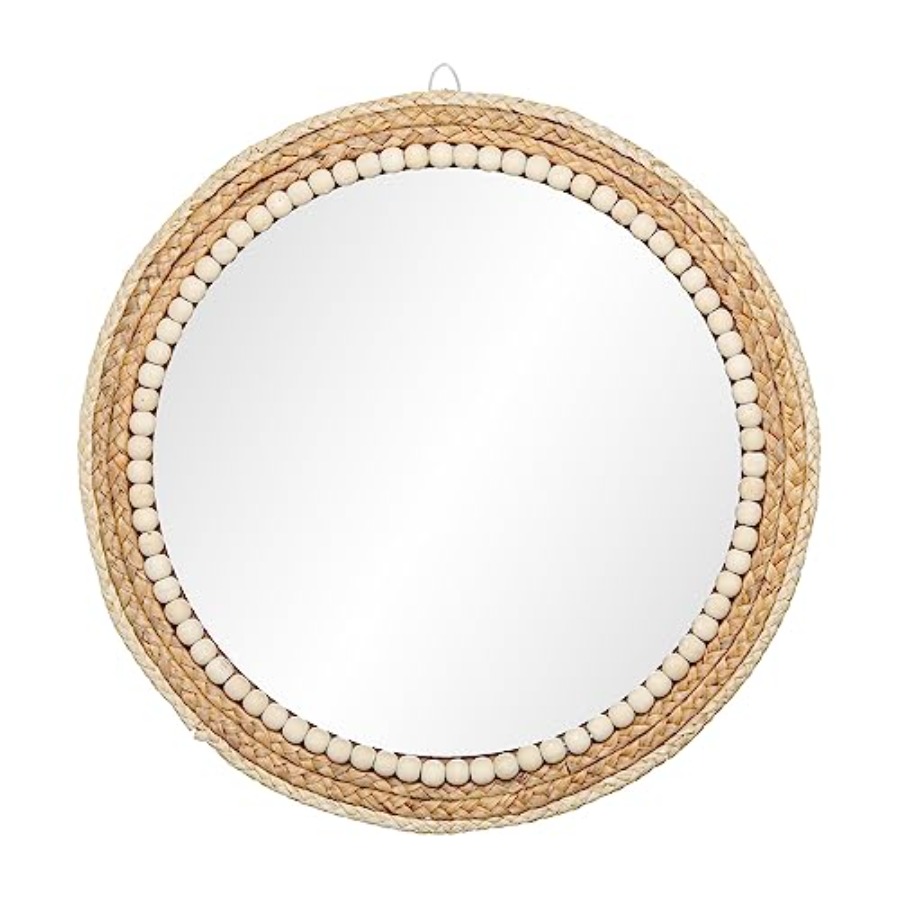 Boho Round Hanging Wall Mirror - Rattan Mirror Round 리뷰 및 가격