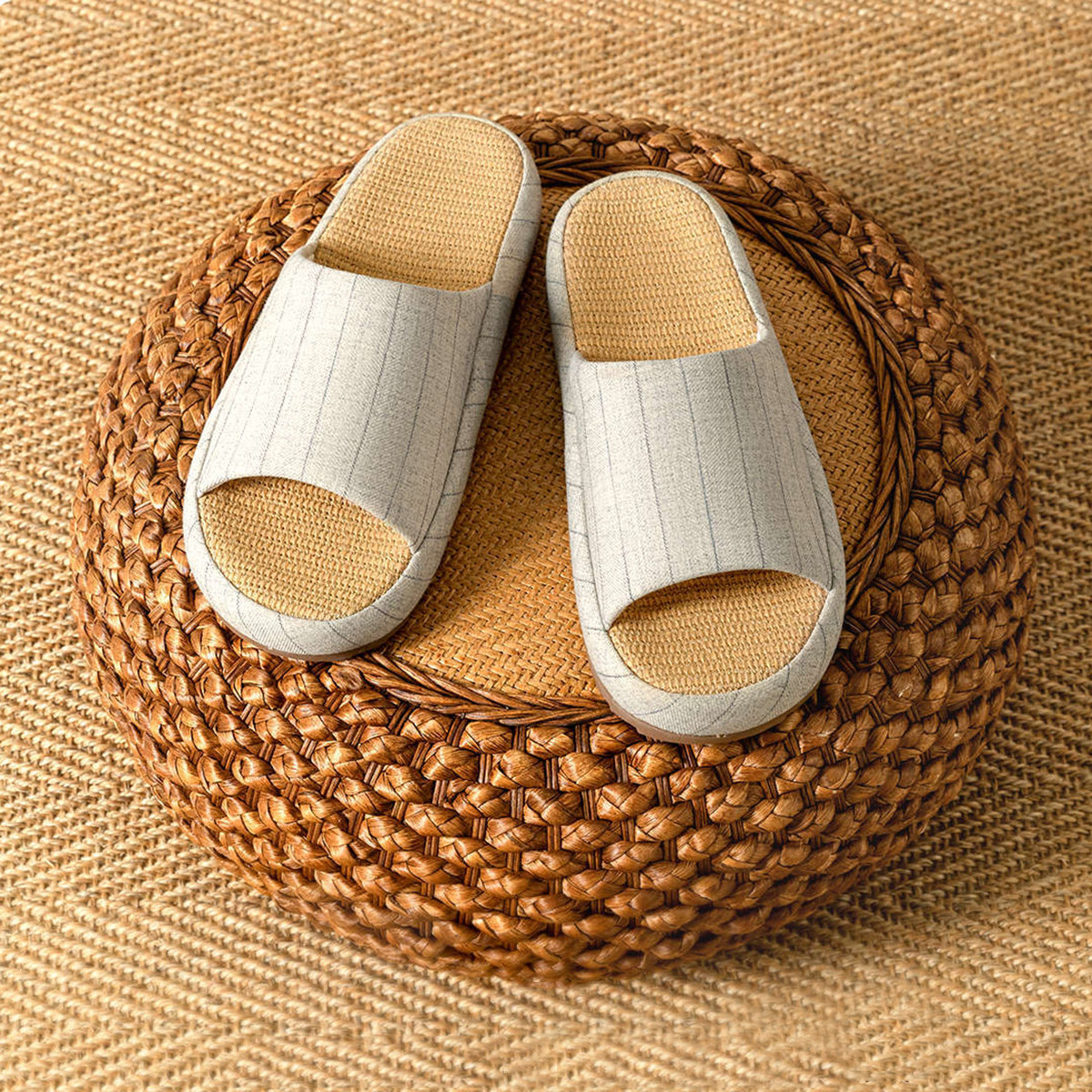 Summer Women Home Slippers Lin - Linen Roller Blind 리뷰 및 가격