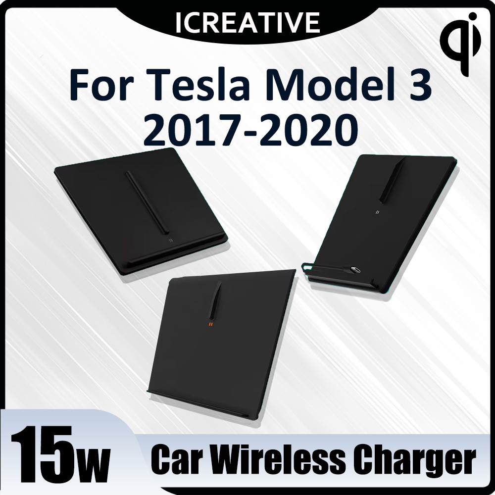 Wireless Car Charger for Tesla - Interior Design Mockup 리뷰 및 가격