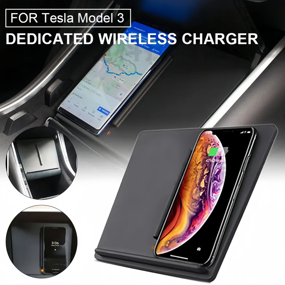 Wireless Car Charger for Tesla - Interior Design Mockup 리뷰 및 가격