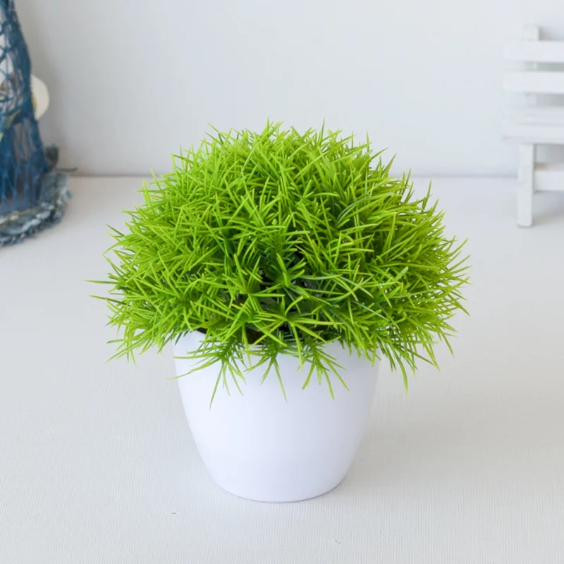 1pcs Green Plant Potted Plant  - Interior Design Office 리뷰 및 가격