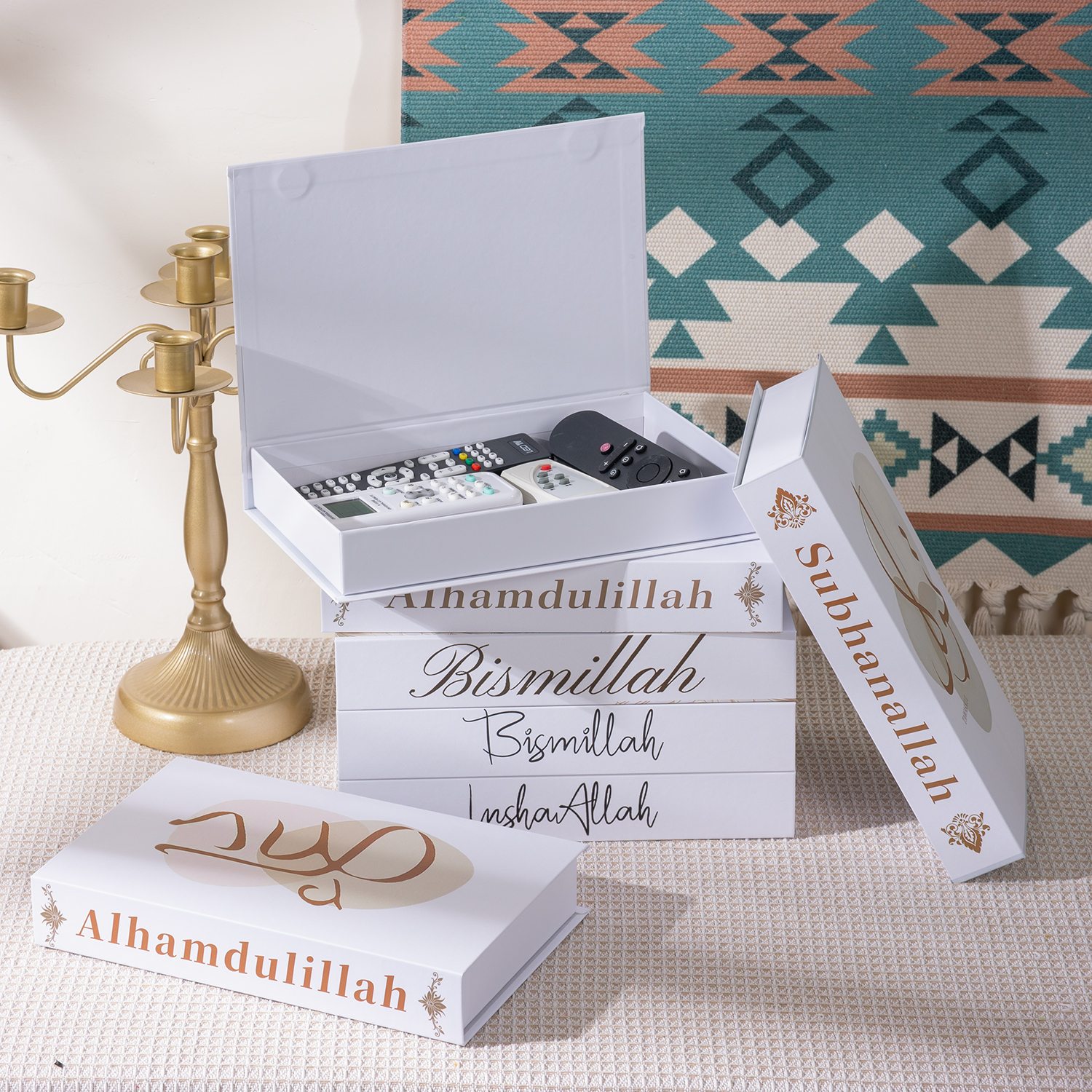Islamic Luxury Fake Book Decor - Interior Design Book 리뷰 및 가격