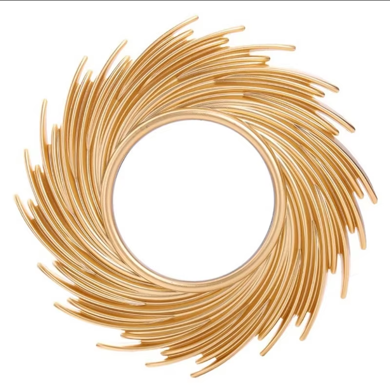 Round Rattan Makeup Mirror,Inn - Rattan Mirror Round 리뷰 및 가격