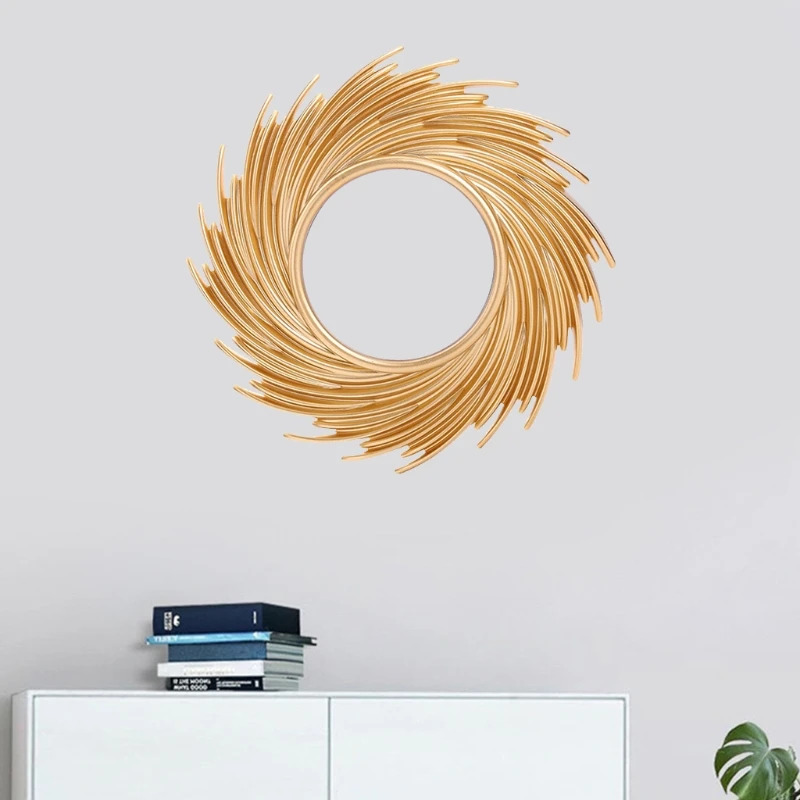 Round Rattan Makeup Mirror,Inn - Rattan Mirror Round 리뷰 및 가격