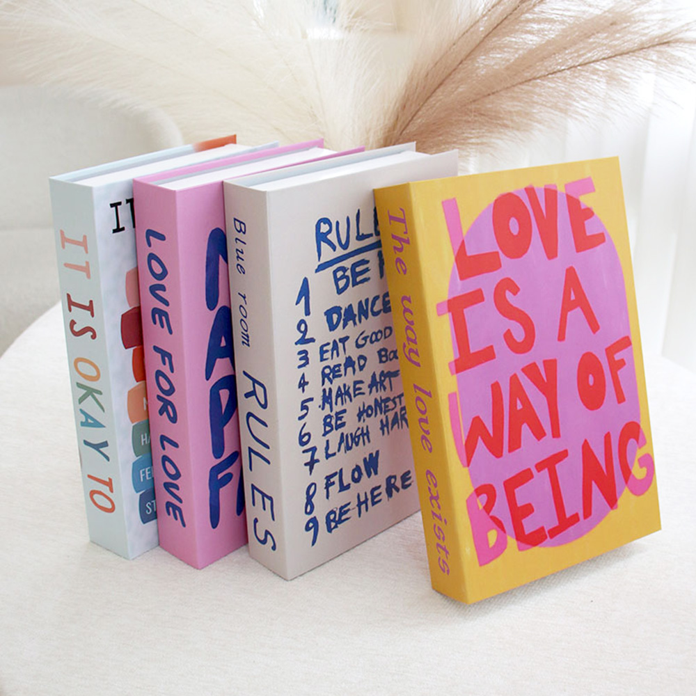 Fake Book Boxs Luxury Decorati - Interior Design Book 리뷰 및 가격