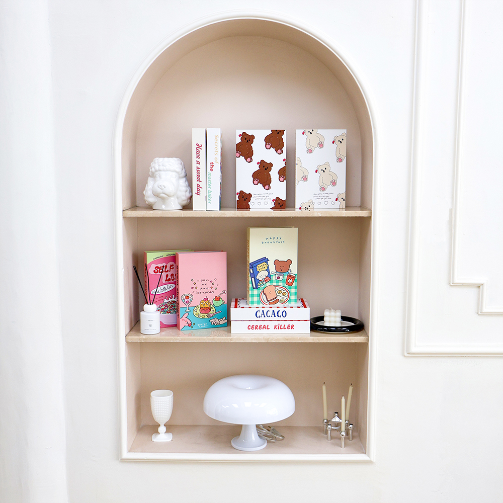 Cute Cream Food Style Decorati - Interior Design Book 리뷰 및 가격