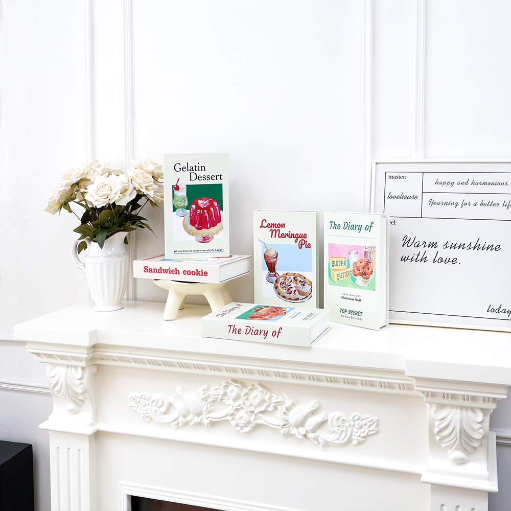 Cute Cream Food Style Decorati - Interior Design Book 리뷰 및 가격