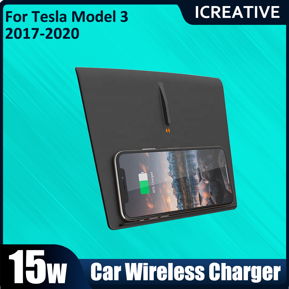15W Wireless Charger For Tesla - Interior Design Mockup 리뷰 및 가격