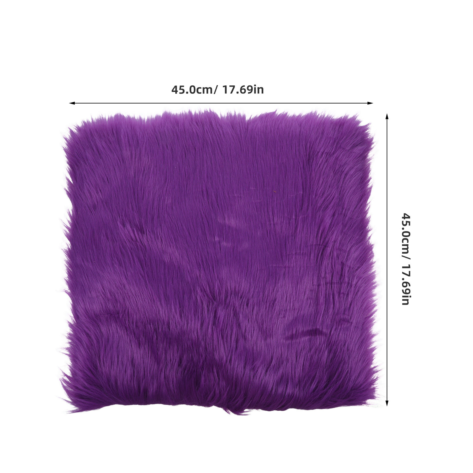 1Pcs 45x45cm Natural Feel Wool - Textured Throw Natural 리뷰 및 가격