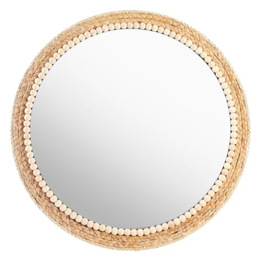 Boho Round Hanging Wall Mirror - Rattan Mirror Round 리뷰 및 가격