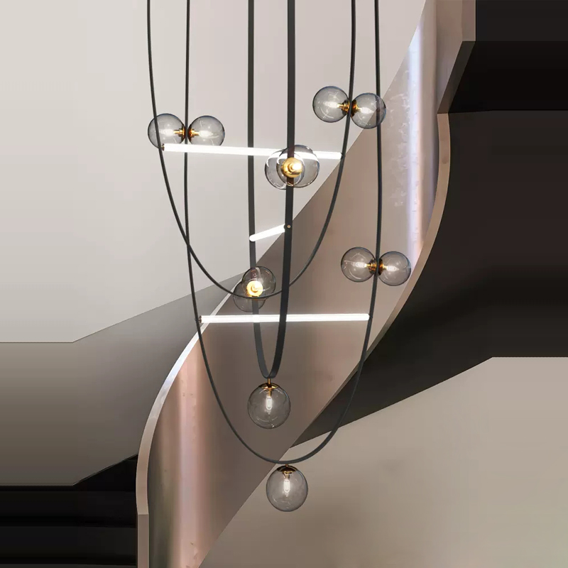 American LED Leather Chandelie - Interior Design Living Room Ideas 리뷰 및 가격