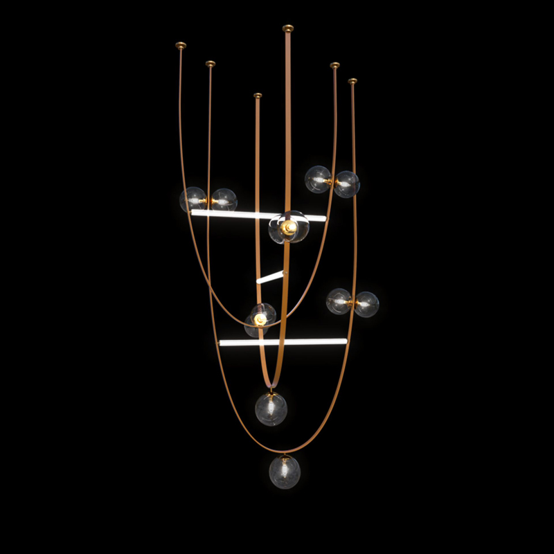 American LED Leather Chandelie - Interior Design Living Room Ideas 리뷰 및 가격