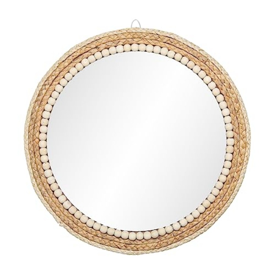Boho Round Hanging Wall Mirror - Rattan Mirror Round 리뷰 및 가격