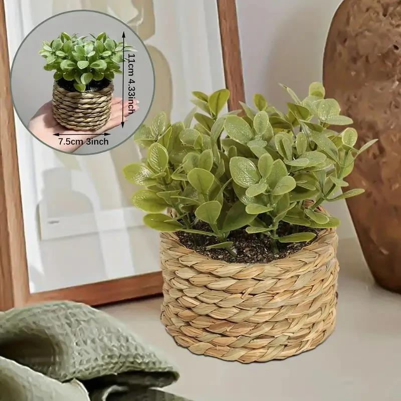 1Pc Potted Plant Small Fake Pl - Interior Design Office 리뷰 및 가격