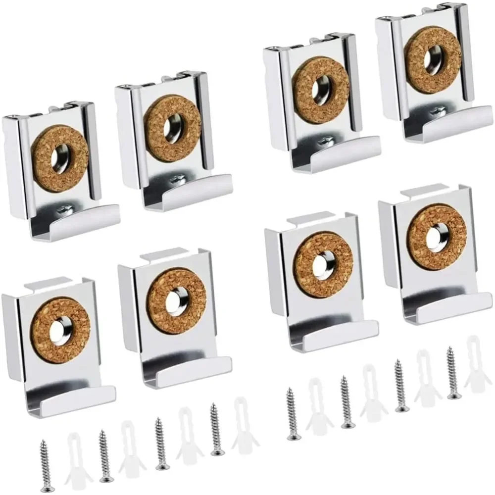 For 4pcs Chrome Mirror Wall Ha - Rattan Mirror Round 리뷰 및 가격