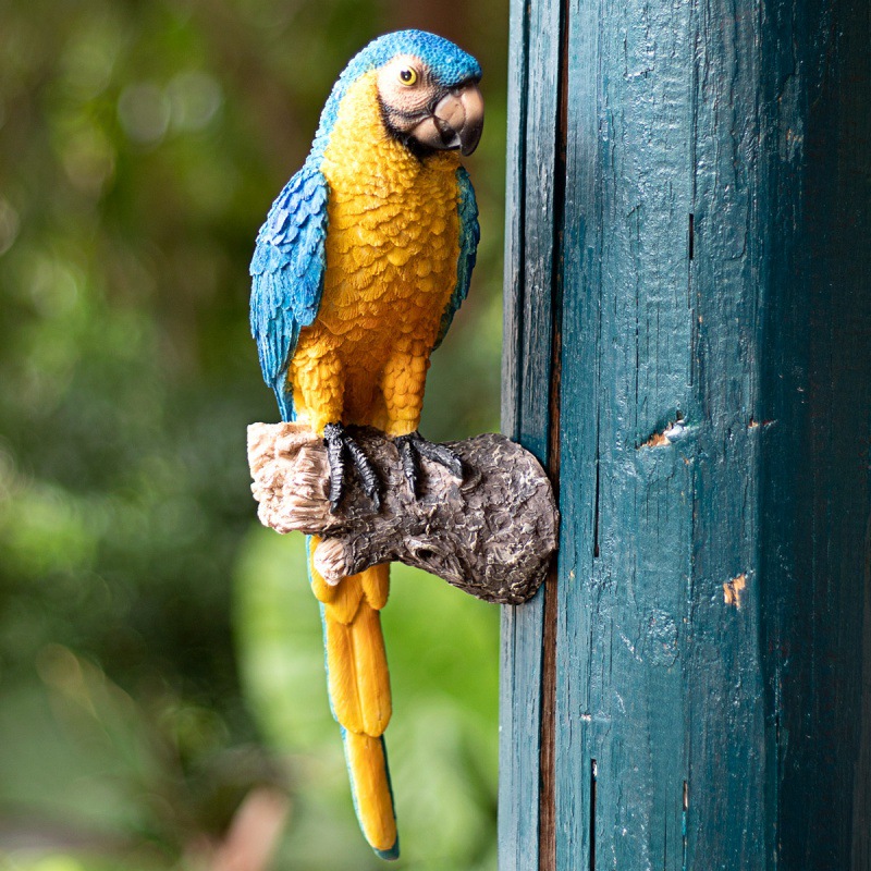 Creative Resin Parrot Statue T - Interior Design Office 리뷰 및 가격