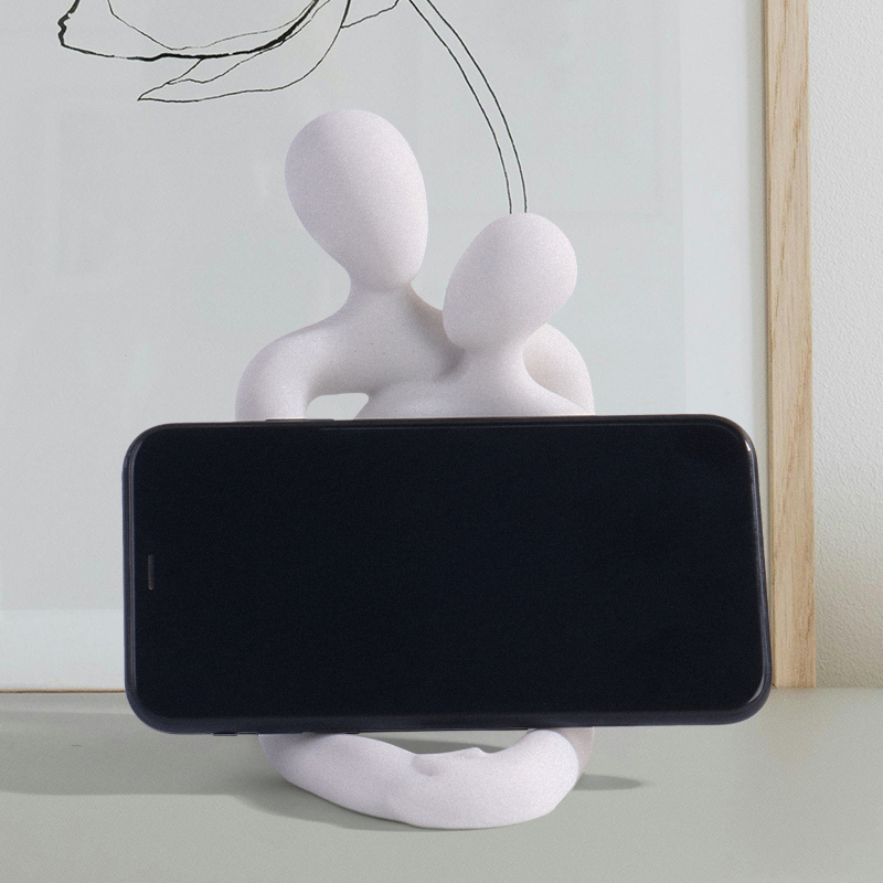 Couple embrace phone holder sc - Interior Design Book 리뷰 및 가격