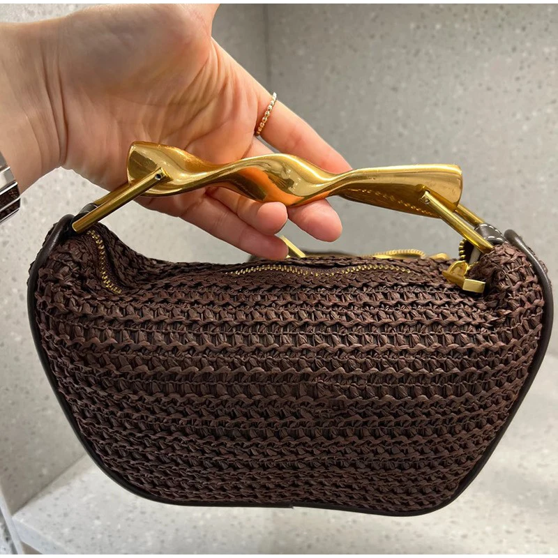 Gold Handle Brand Handwoven Ha - Interior Design High End 리뷰 및 가격