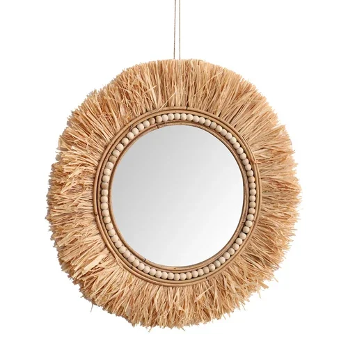 Rattan Decorative Mirrors for  - Rattan Mirror Round 리뷰 및 가격