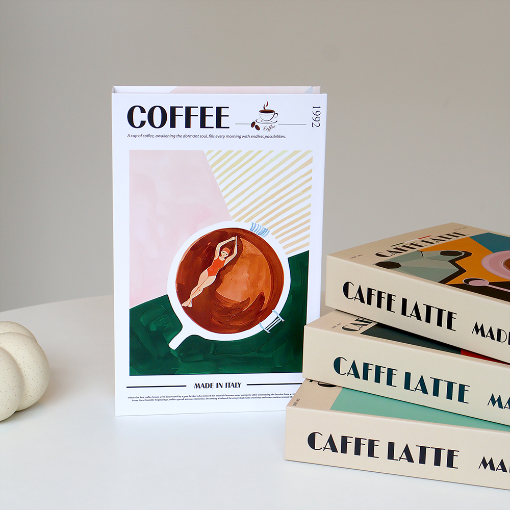 Coffee Lover Book Ornaments Lu - Interior Design Book 리뷰 및 가격
