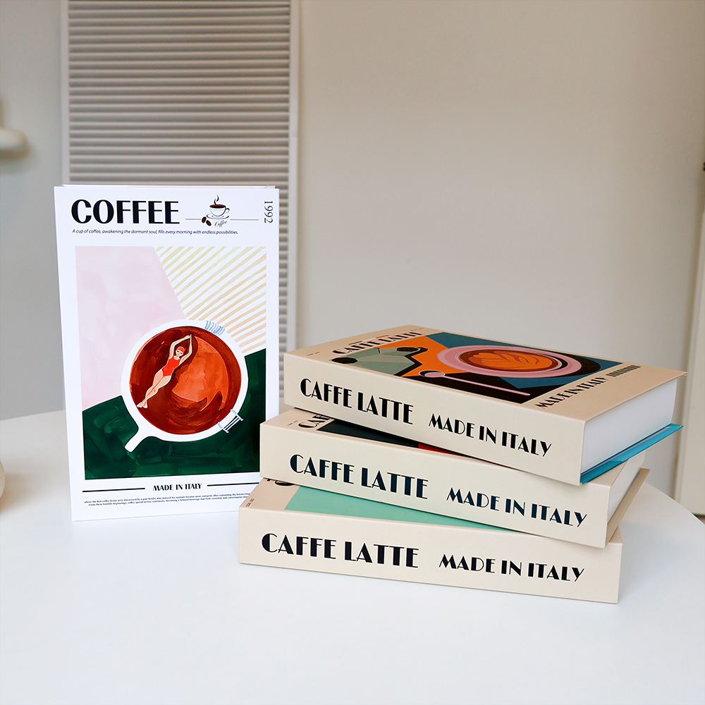 Coffee Lover Book Ornaments Lu - Interior Design Book 리뷰 및 가격