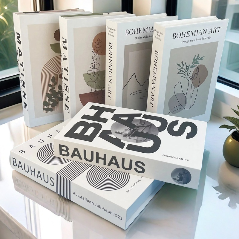 Boho Monet Decorative Books Lu - Interior Design Book 리뷰 및 가격