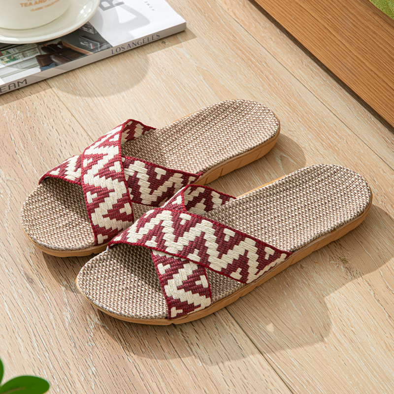 Summer Linen Slippers Women Ho - Linen Roller Blind 리뷰 및 가격