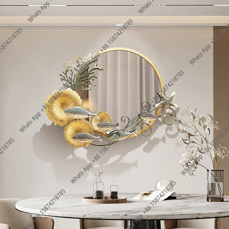 Premium Background Decorative  - Rattan Mirror Round 리뷰 및 가격
